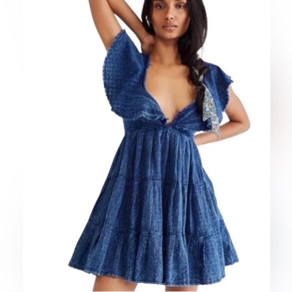 Free People Denim Dress